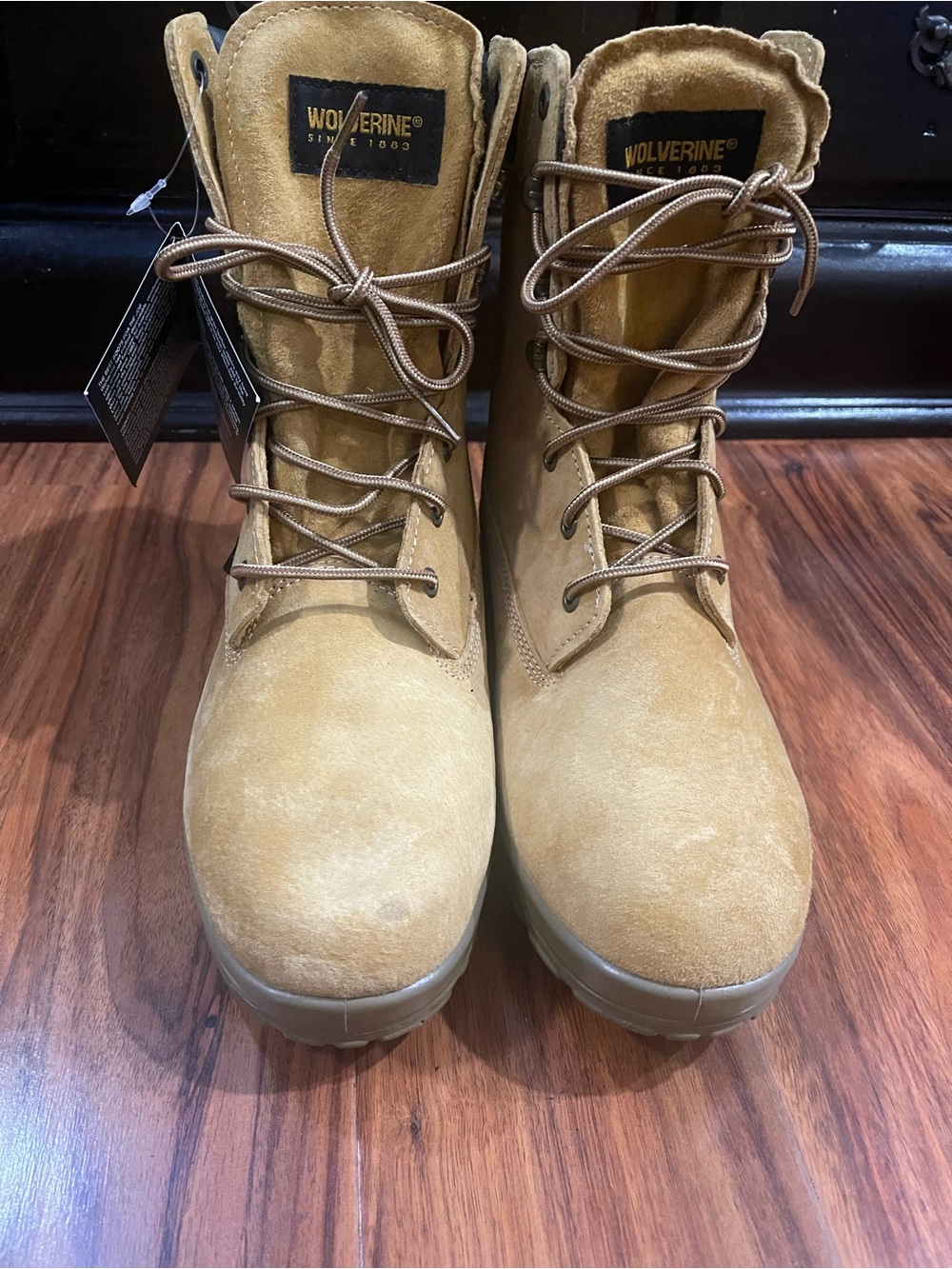 Wolverine Suede leather 8” Size 13M W10325 Waterproof Insulated Flaking